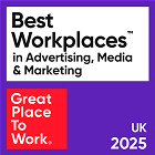 Best Workplaces™ in Advertising, Media & Marketing – Great Place To Work® – UK 2025